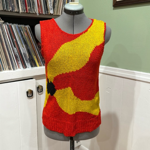 Vintage Sweater Tank/Vest - Picture 1 of 6